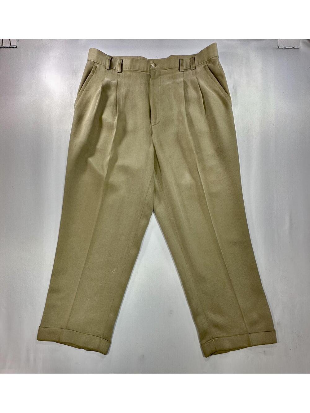 Tori Richard Soft Breathable Dress Pants Brown Mens 36/28